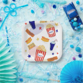 Kinoabend-Teller Pappteller (Party)