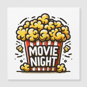 Kinoabend-Vergnügen Spielzeug-Popcorn Magnetkarte