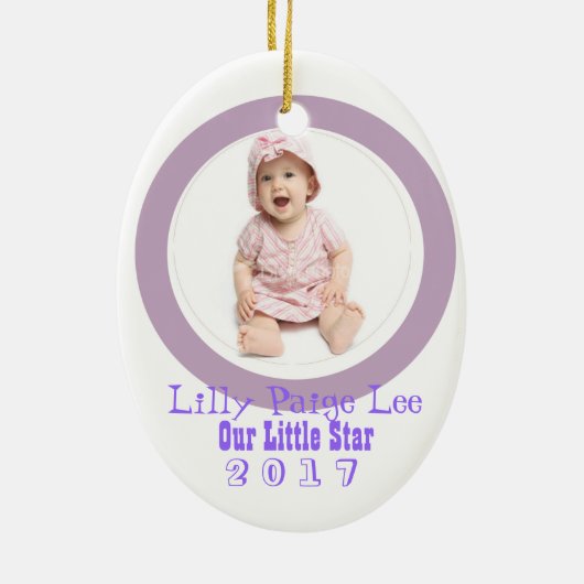 Kinobaby Keramik Ornament (Hinten)