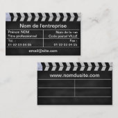 Kinoclap Visitenkarte (Vorne/Hinten)