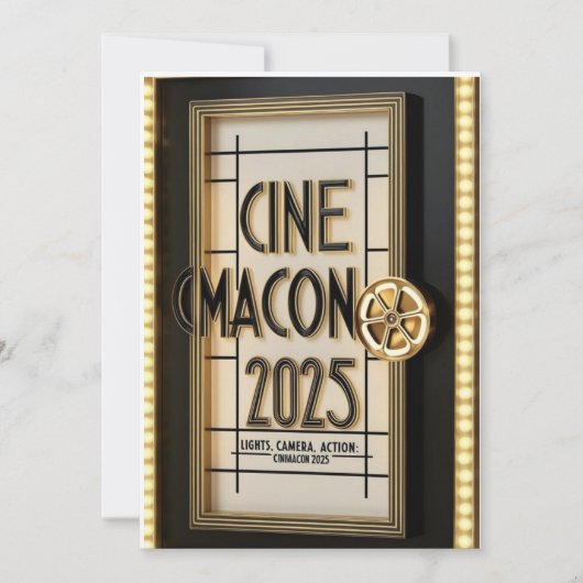 KinoCon 2025 CARD Einladung (Vorderseite)