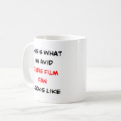 Kinofan, avid kaffeetasse (Vorderseite Links)