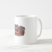 Kinofilm Popcorn Day Snack Pop Filmgeschenk Kaffeetasse (VorderseiteRechts)