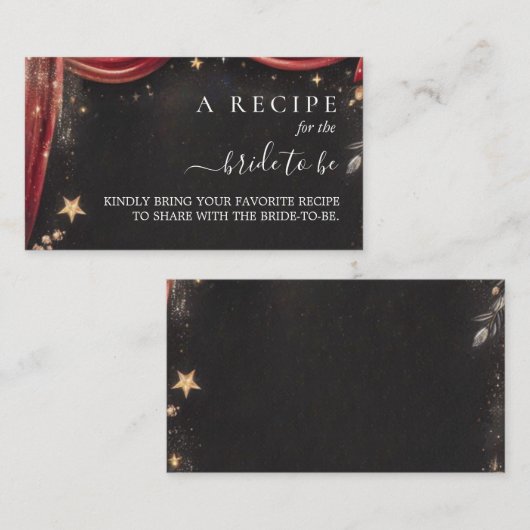 Kinofilm Ticket am beliebtesten Brautparty Begleitkarte (Vorne/Hinten)