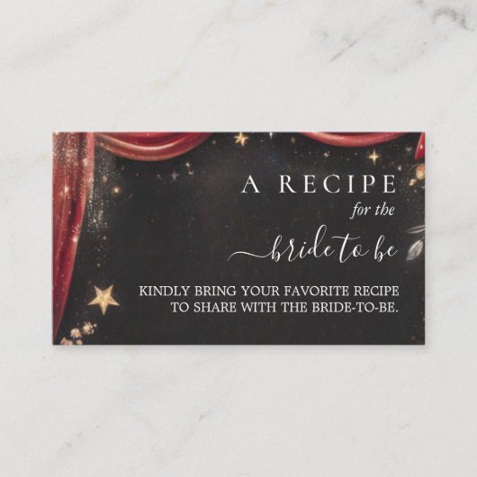 Kinofilm Ticket am beliebtesten Brautparty Begleitkarte (Vorderseite)