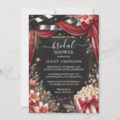 Kinofilm Ticket am beliebtesten Brautparty Einladung (Vorderseite)