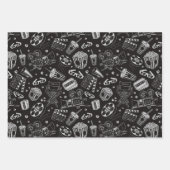 Kinofilme Wrapping Paper Set 3 Geschenkpapier Set (Vorderseite)