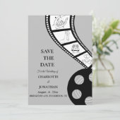 Kinofilmstreifen Save The Date (Stehend Vorderseite)