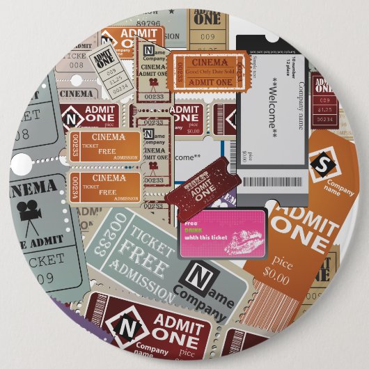 Kinokarte Button (Vorderseite)