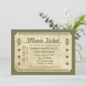 Kinokarte Einladung (Stehend Vorderseite)