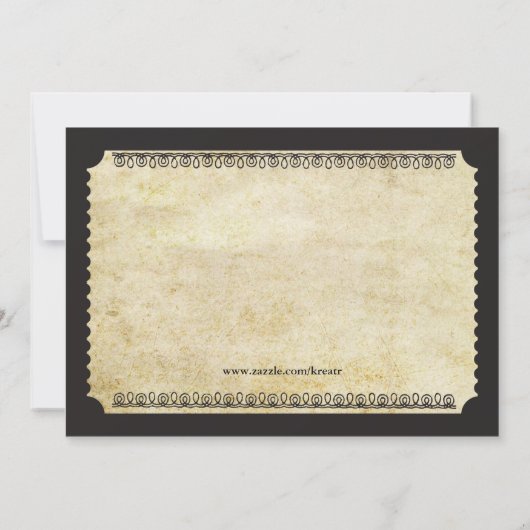 Kinokarte Einladung (Rückseite)