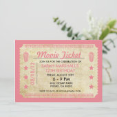 Kinokarte Einladung (Stehend Vorderseite)