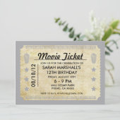 Kinokarte Einladung (Stehend Vorderseite)