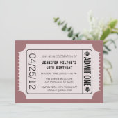 Kinokarte Einladung (Stehend Vorderseite)