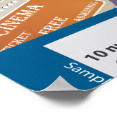 Kinokarte Poster (Ecke)