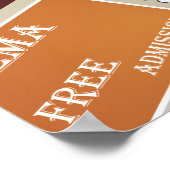 Kinokarte Poster (Ecke)