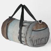 Kinoliebhaber im Stil eines urbanen Loftes Duffle Bag (Rechte Ecke)