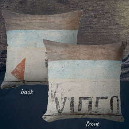 Kinoliebhaber im Stil eines urbanen Loftes Kissen