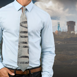 Kinoliebhaber im Stil eines urbanen Loftes Krawatte