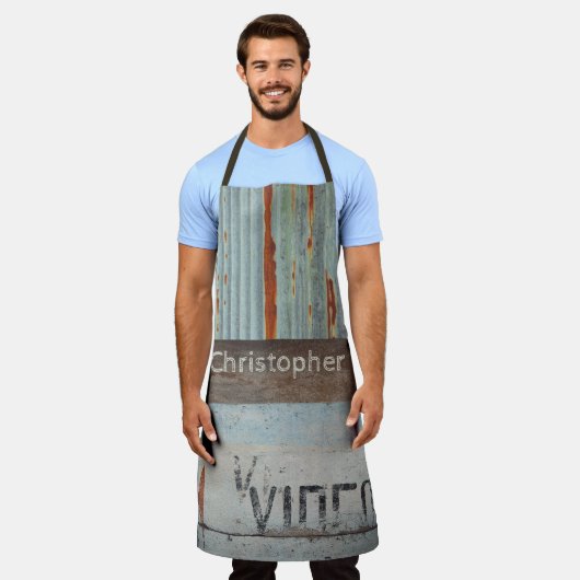 Kinoliebhaber im Stil eines urbanen Loftes Schürze (Getragen)