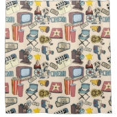 Kinomuster Duschvorhang (Vorderseite)