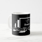 Kinoreindeer - Dancer Kaffeetasse (Vorderseite Links)