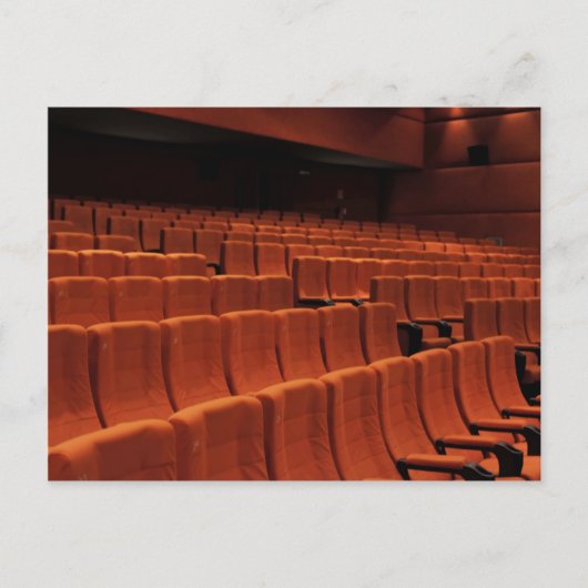 Kinosaal Bühne Postkarte (Vorderseite)