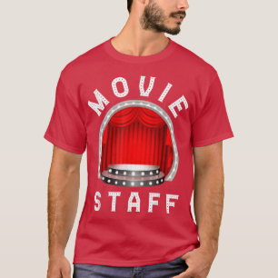Kinosaal Kinofilm Night Party Movie Birthda T-Shirt