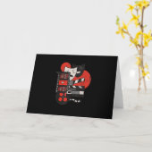 Kinospielerin oder Lover-Geschenk Karte (Gelbe Blume)
