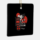 Kinospielerin oder Lover-Geschenk Keramikornament (Rechts)