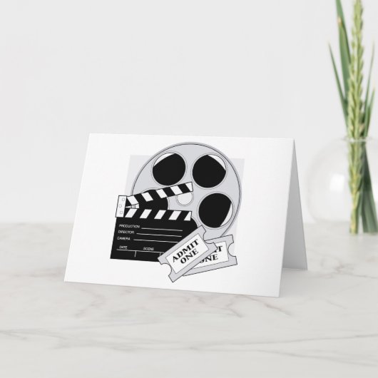 Kinotickets Karte (Vorderseite)