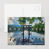 Kinrinsee, Yufuin Postkarte (Vorne/Hinten)