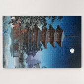 Kinryuzan Temple in Asakusa von Tsuchiya Koitsu Puzzle (Horizontal)