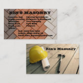 Kin's_masonry Visitenkarte (Vorne/Hinten)