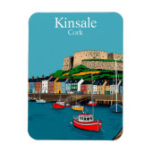 Kinsale Cork Ireland Irish Harbor Magnet (Vertikal)