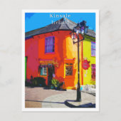 Kinsale Cork Ireland Retro Style Postkarte (Vorderseite)