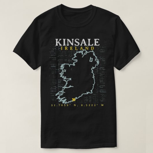 Kinsale Irland T-Shirt (Design vorne)