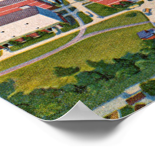 Kinsey Distillery Whiskey Linfield PA Poster (Ecke)