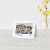 Kinsgwear und Fluss Dart, Devon Karte (Gelbe Blume)