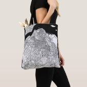 Kinshasa DR Kongo Karte Tasche (Von Nahem)