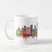 Kinshasa DR Kongo Skyline Kaffeetasse (Links)