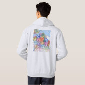 Kinshasa DR Kongo Stadtplan Hoodie (Schwarz voll)