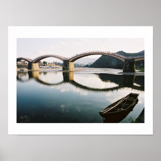 Kintai Bridge: Iwakuni, Japan Poster (Vorne)
