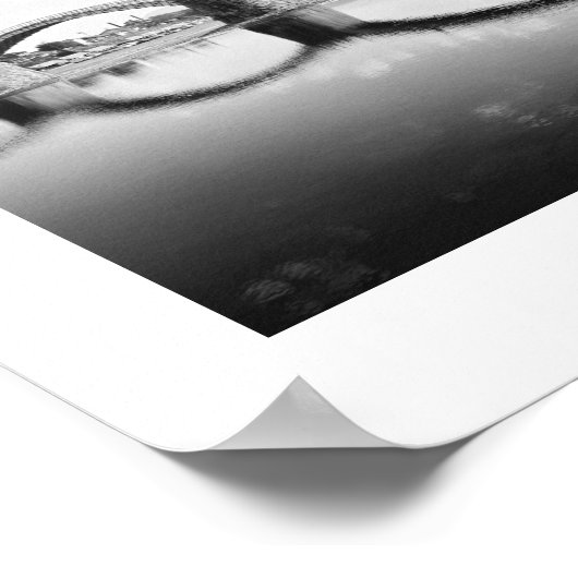 Kintai Bridge: Iwakuni, Japan Poster (Ecke)