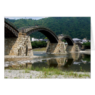 Kintai Brücke bei Iwakuni in Japan