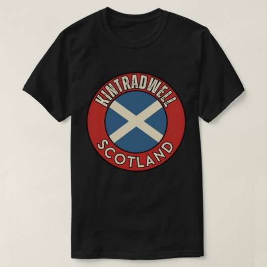 Kintradwell, Schottland T-Shirt (Design vorne)