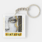 KINTSUGI Acrylischer Schlüsselanhänger (Rückseite)