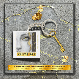 KINTSUGI Acrylischer Schlüsselanhänger