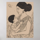 Kintsugi Art Print Poster (Vorne)