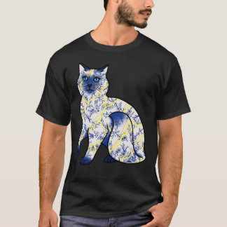 Kintsugi Cat v2 Klassischer T - Shirt